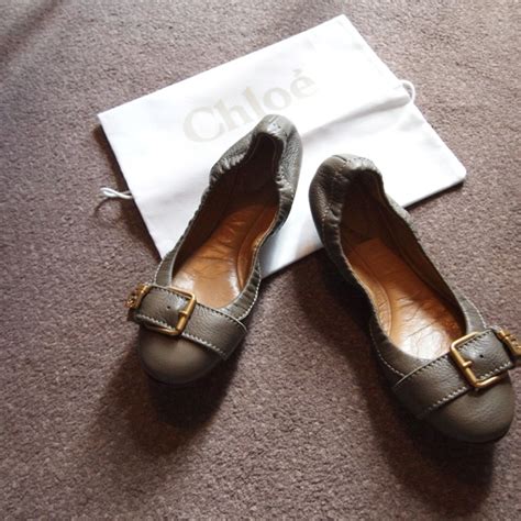 chloe flats|chloe clearance flats.